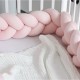 Ružovo sivý kokón pre bábätko so vzorom mesiačikov