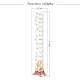 Detská nálepka na meranie výšky - vzor veverička
