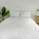 Kołdra Całoroczna Przewiewna Ciepła Zimowa na Zimę 160x200cm Biała