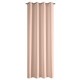 Svetlorúžový jednofarebný stredne zatemňujúci záves 