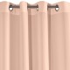 Svetlorúžový jednofarebný stredne zatemňujúci záves 