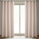 Svetlorúžový jednofarebný stredne zatemňujúci záves 