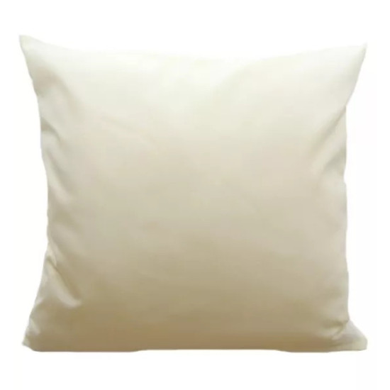 Obliečka na vankúš z mikrovlákna v ecru farbe