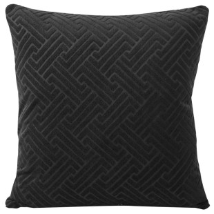 Obliečka na vankúš modrá s lesklou potlačou