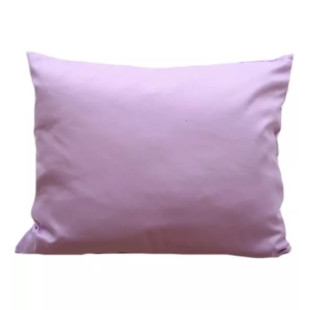 Svetlofialová jednofarebná obliečka z mikrovlákna na vankúšik