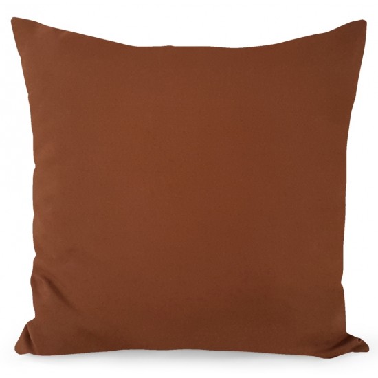 Svetlohnedá obliečka na dekoračný vankúšik