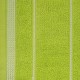 Zelený bavlnený uterák s ozdobným vzorom