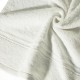 Krémový bavlnený uterák s ozdobným pruhom