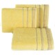 Žltý jednofarebný uterák z česanej bavlny