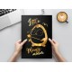 Zlatý čierny lesklý plagát Penguin Potter