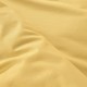 Žltý dekoračný prehoz na posteľ zo saténovej bavlny