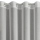 Záclona sivá s decentným vzorom