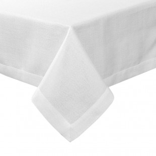 Obrus na stôl jednofarebný biely