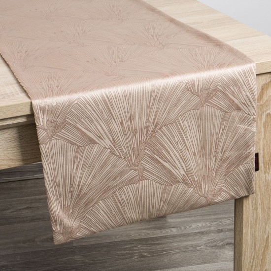 Behúň béžový s rastlinným motívom