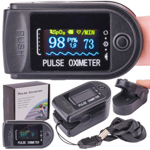 Pulzný oximeter CMS 50D čierny