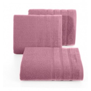 Lilavý jednofarebný bavlnený uterák do kúpeľne 