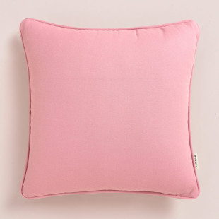 Dekoračná obliečka na vankúš v ružovej farbe