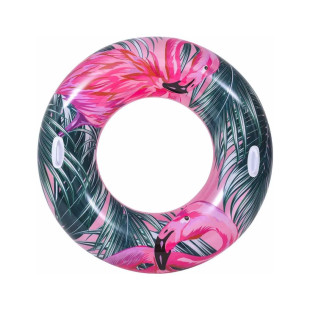 Nafukovací kruh na plávanie 115 cm Flamingo a Tucan