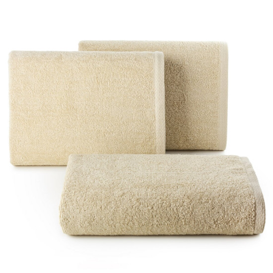 Béžový jemný bavlnený ručník