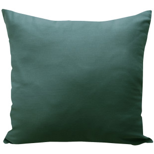 Obliečka na vankúš z bavlneného saténu v zelenej farbe