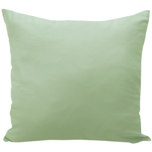 Obliečka na vankúš z bavlneného saténu v zelenej farbe