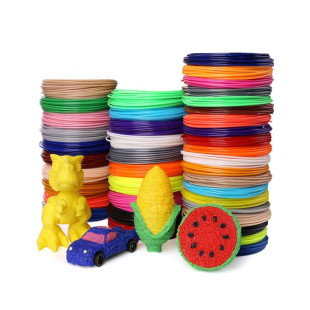 Náplne do 3D pera filament 100 m 10 farieb