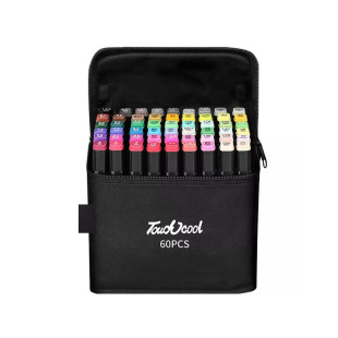 Alkoholové fixky, markery, popisovače 60 ks