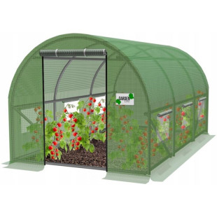 Záhradný fóliovník 2x3x2m - 6m² s UV filtrom a konštrukciou