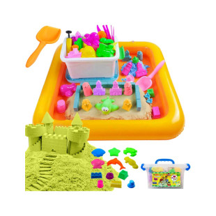 Pieskovisko + Kinetický piesok 3 kg + Formičky