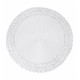 Biele elegantné kruhové prestieranie na stôl