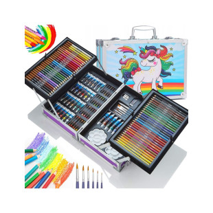 Umelecká sada pre deti kufrík 145 ks