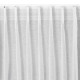 Biela etamínová záclona s flex páskou