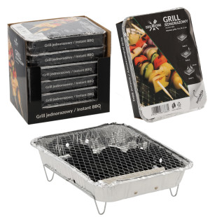 JEDNORÁZOVÝ GRIL 31 X 24 X 5 CM 6ks