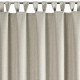Nepremokavý záhradný terasový záves so suchým zipsom v béžovej farbe