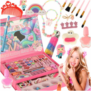 Súprava na líčenie a nechty kozmetika líčenie kozmetika tiene laky zásuvky morská panna